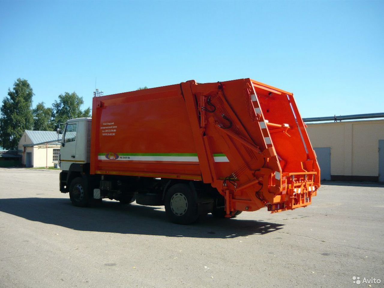 Мусоровоз РАРЗ МК-3447-03 на шасси МАЗ-5340В2-485-013