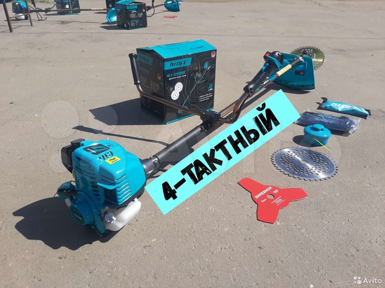Мотокоса (триммер) Kroff 4T3900