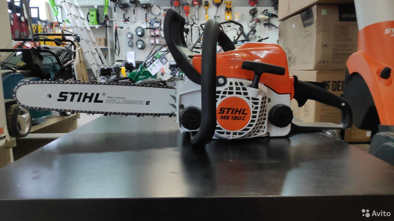 Цепная пила Stihl MS-180C-BE 16"