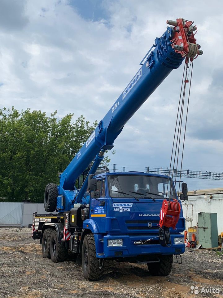 Автокран Клинцы КС-55713-5К-4В на шасси КамАЗ 43118