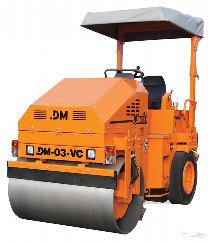 Комбинированный каток Завод дорожных машин DM-03-VC