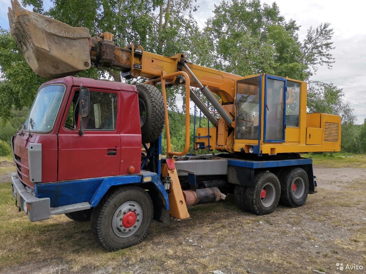 Экскаватор-планировщик Tatra 815 UDS-114