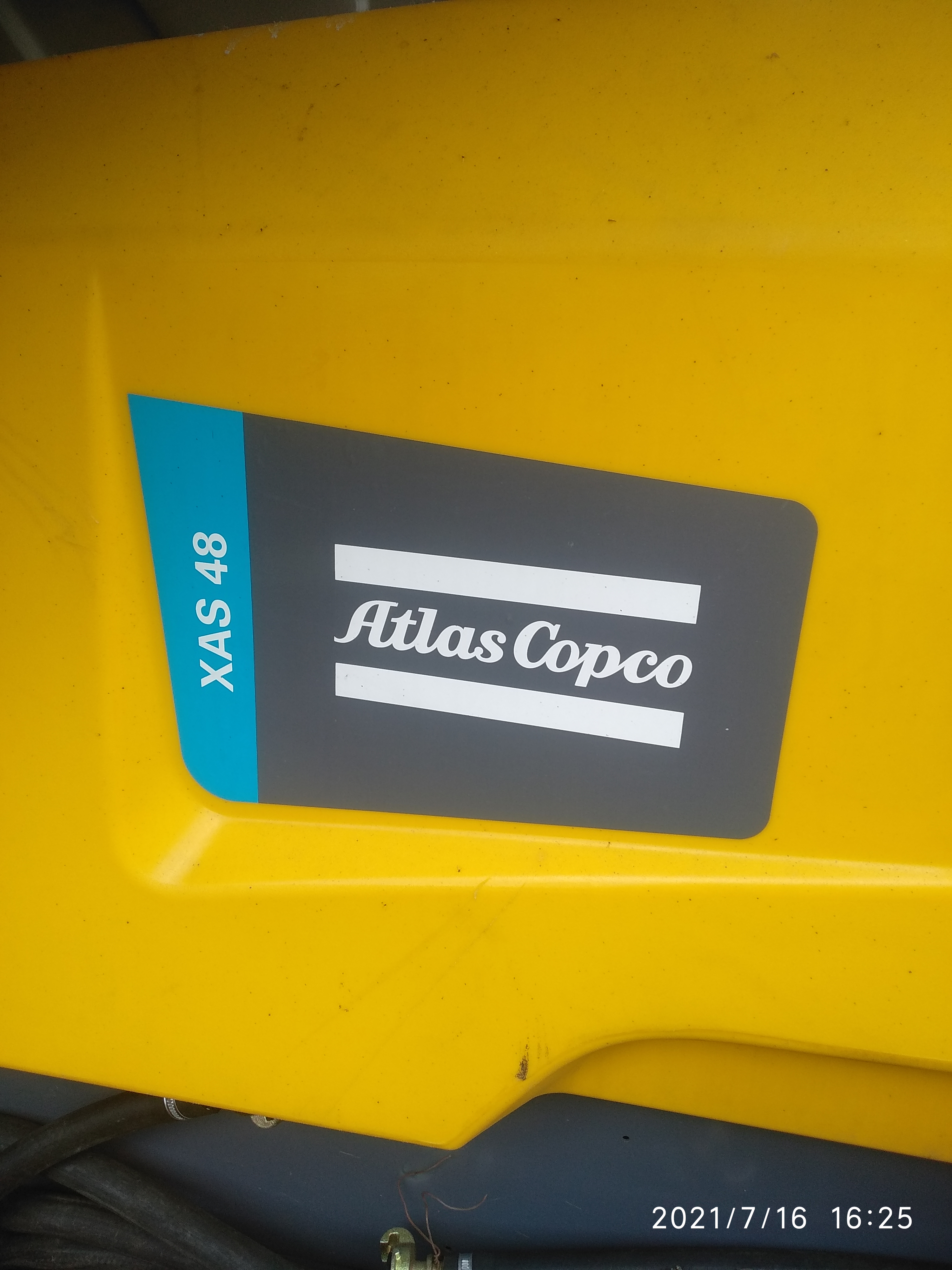 Передвижная компрессорная станция Atlas Copco XAS 48