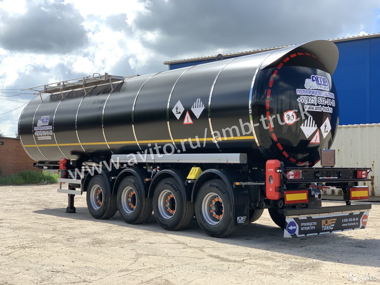 Полуприцеп битумовоз FoxTank 31 м3 4 оси