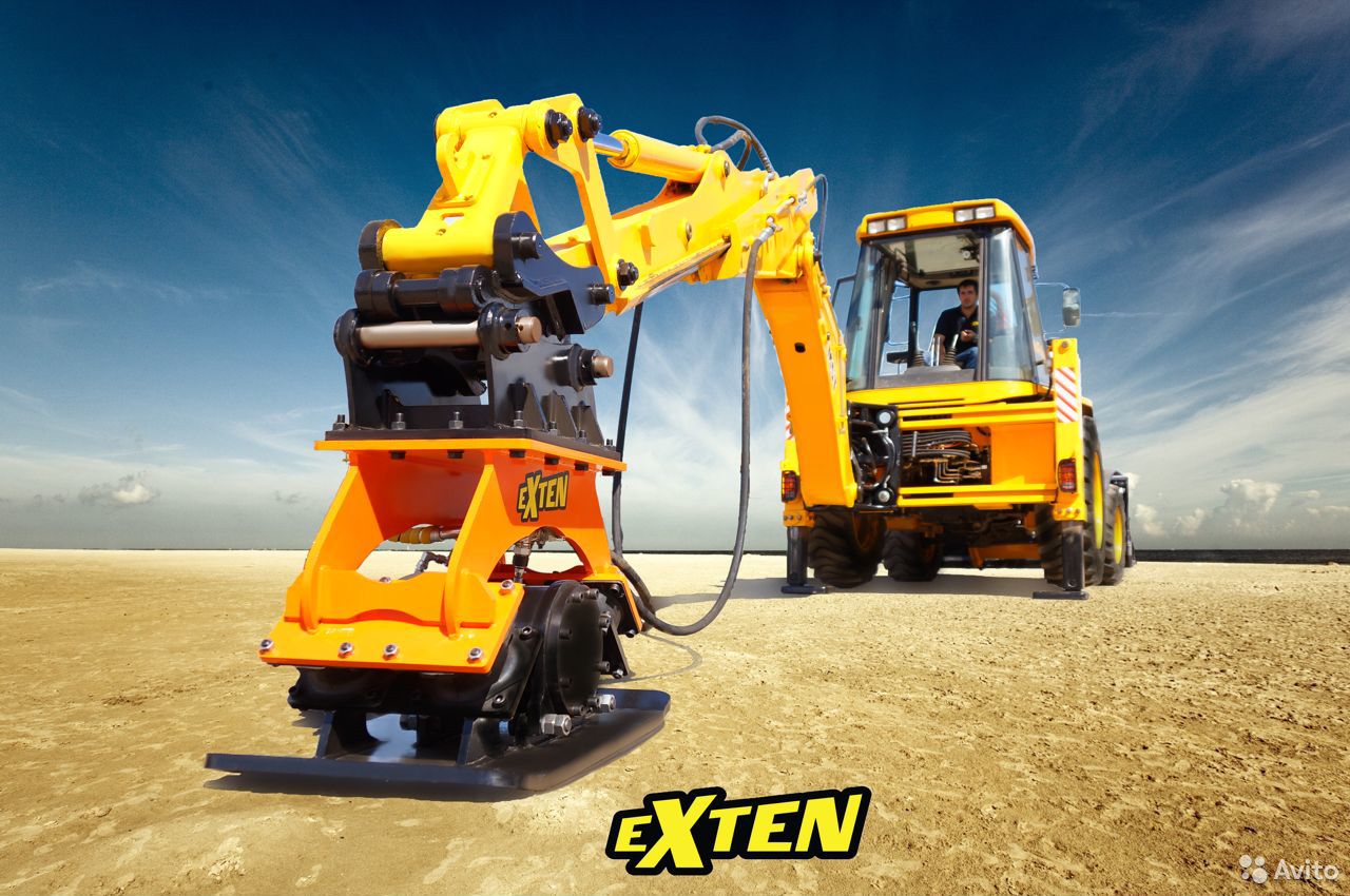 Навесная вибротрамбовка Exten Tamp