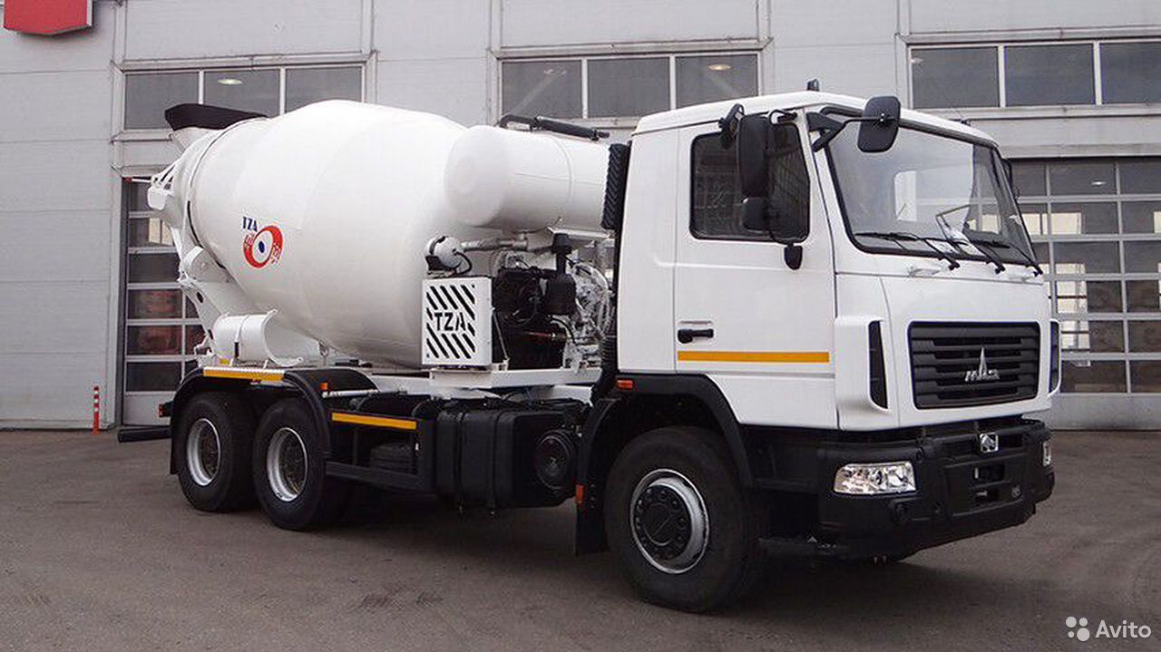 Автобетоносмеситель ТЗА на шасси МАЗ 631226-525-042