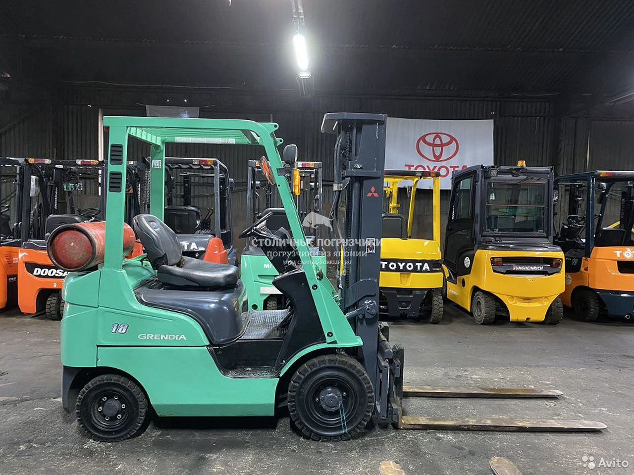 Вилочный погрузчик Mitsubishi FG18NT