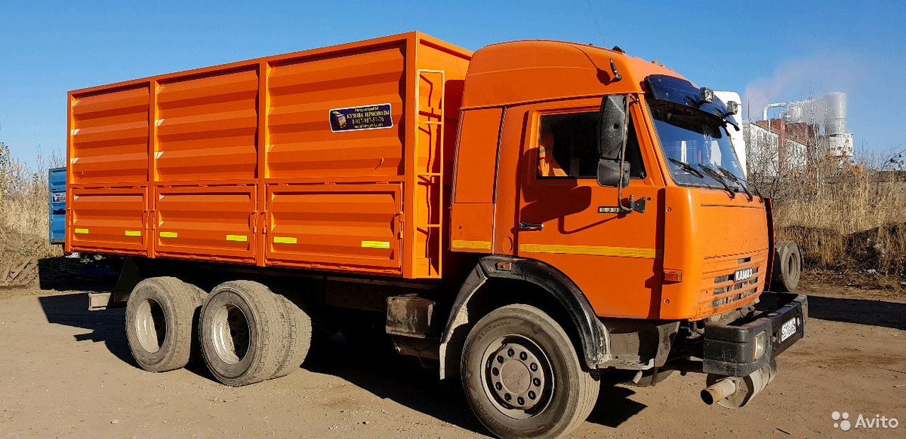 Кузов зерновоз Металлстрой64 на КамАЗ