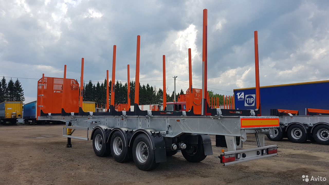 Полуприцеп сортиментовоз Zaslaw D651-A