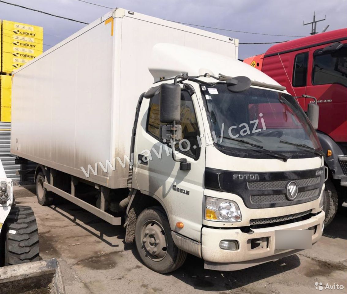 Изотермический фургон Foton Aumark