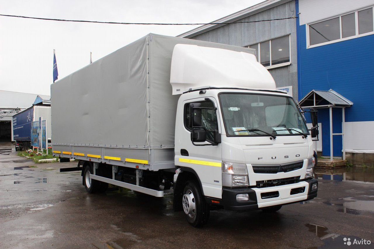 Тентованный автомобиль Mitsubishi Fuso Canter TF