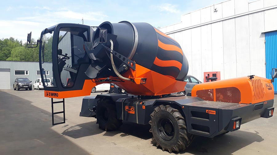 Самоходный бетоносмеситель Davino Revolution R40