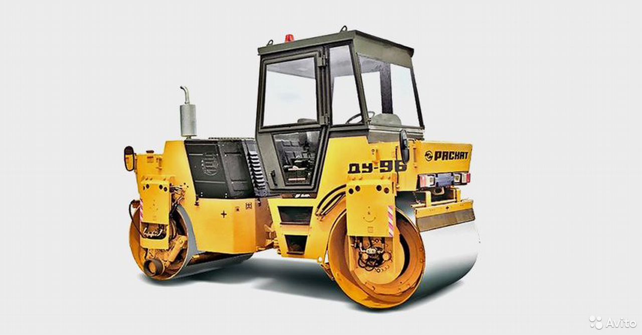 Двухвальцовый каток Раскат ДУ-96
