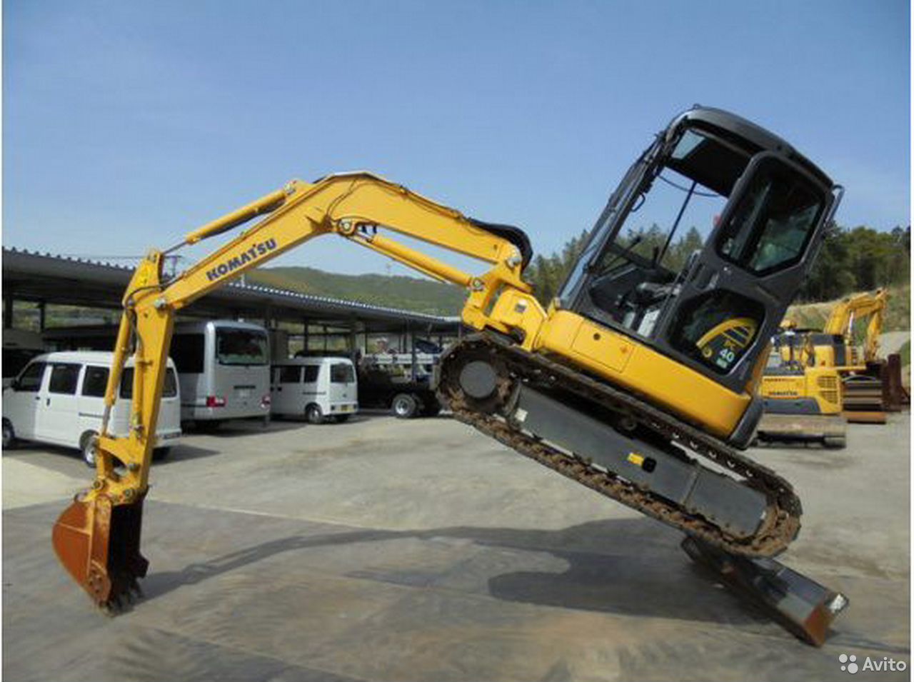 Мини-экскаватор Komatsu PC40-MR-2