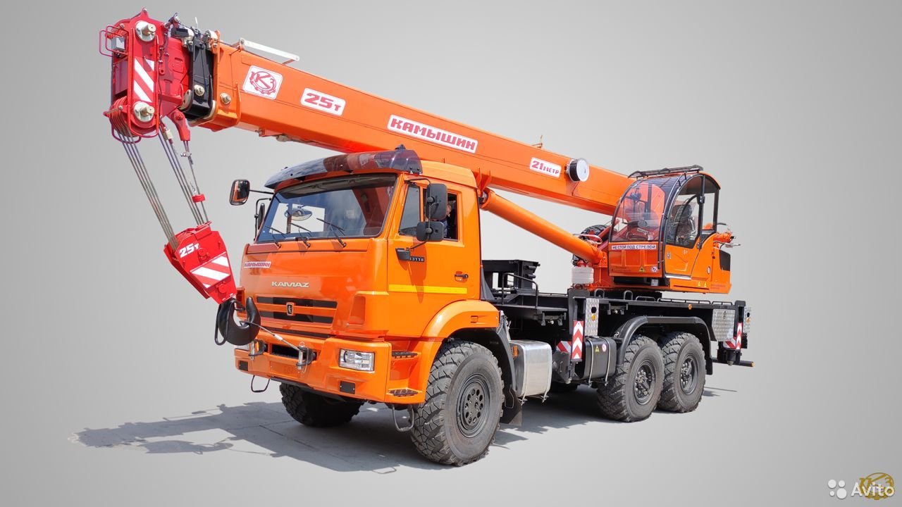 Автокран Камышин КС-55713-5К-1 на шасси КамАЗ 43118