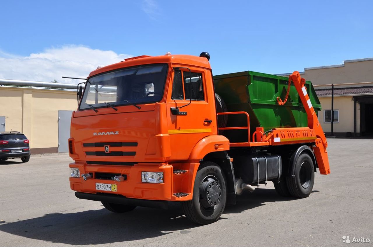 Бункеровоз РАРЗ МК-4512-04 на шасси КамАЗ 43253