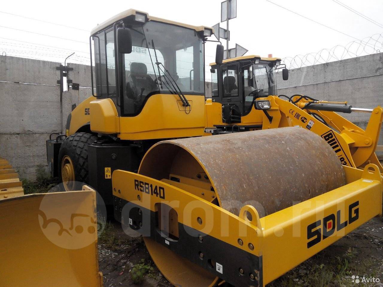 Грунтовый каток SDLG RS8140