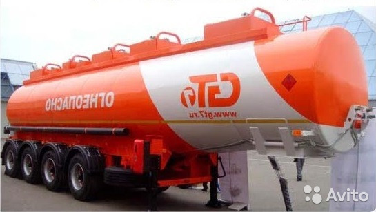 Полуприцеп бензовоз GT7 33 м3