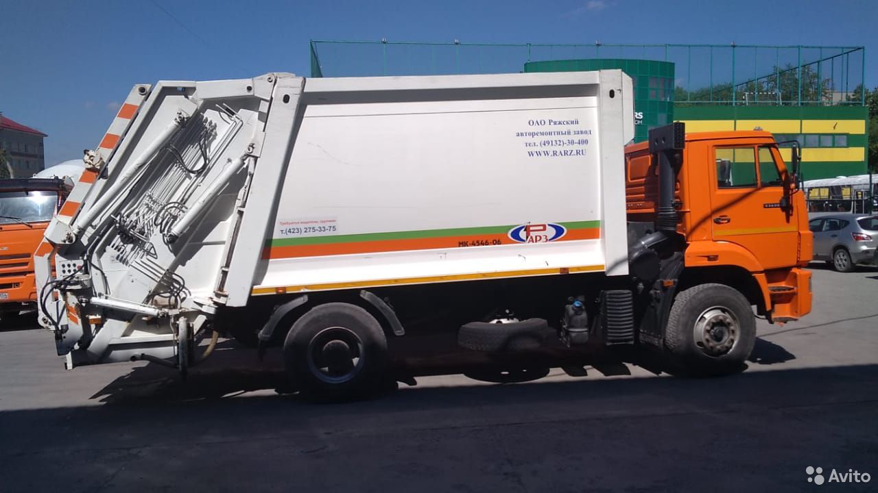 Мусоровоз РАРЗ МК-4546-08 на шасси КамАЗ 65115-50