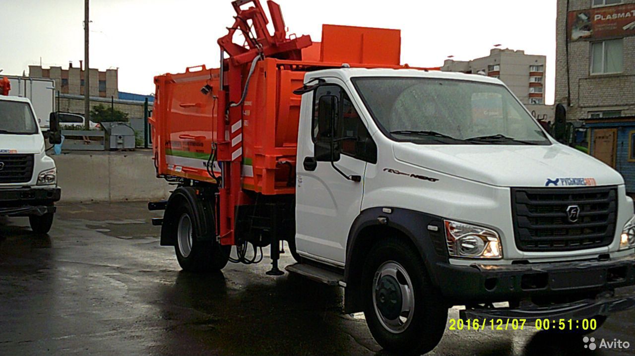 Мусоровоз РАРЗ МК-1552-13 на шасси ГАЗ ГАЗон Next С41R33