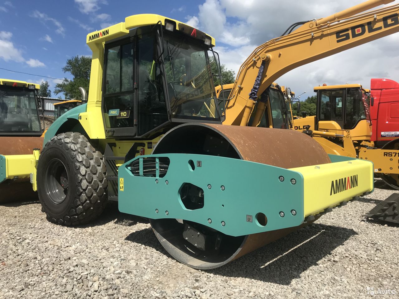 Грунтовый каток Ammann ASC 110D