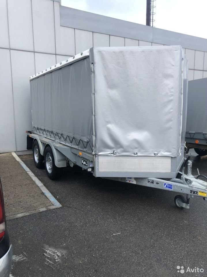 Легковой прицеп-автовоз Ifor Williams 2HB GX126 с тентом