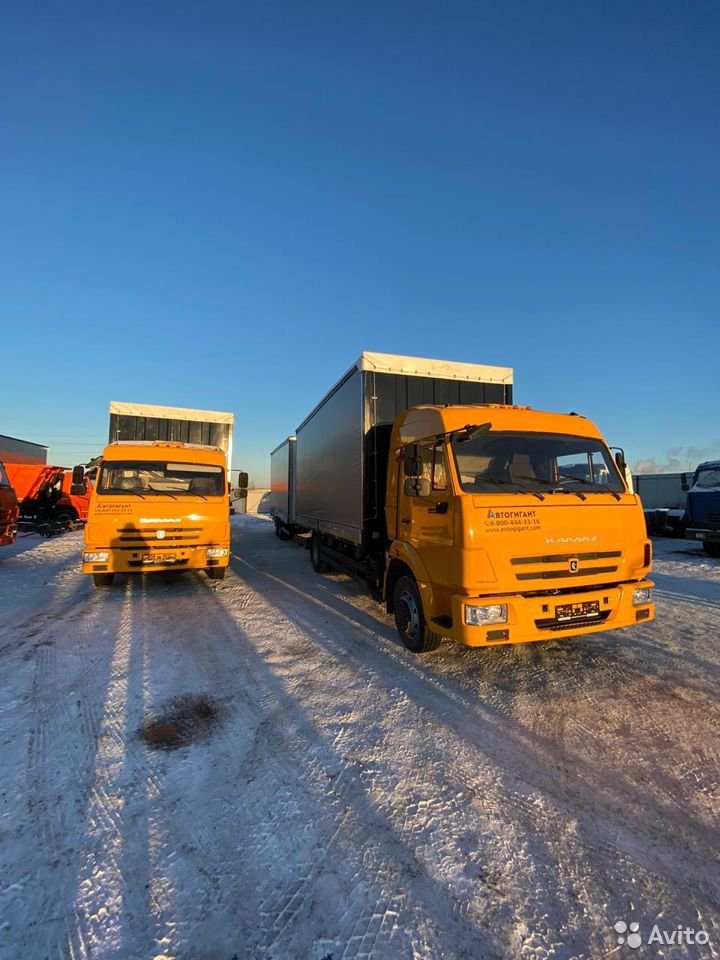 Тентованный грузовик КамАЗ 4308