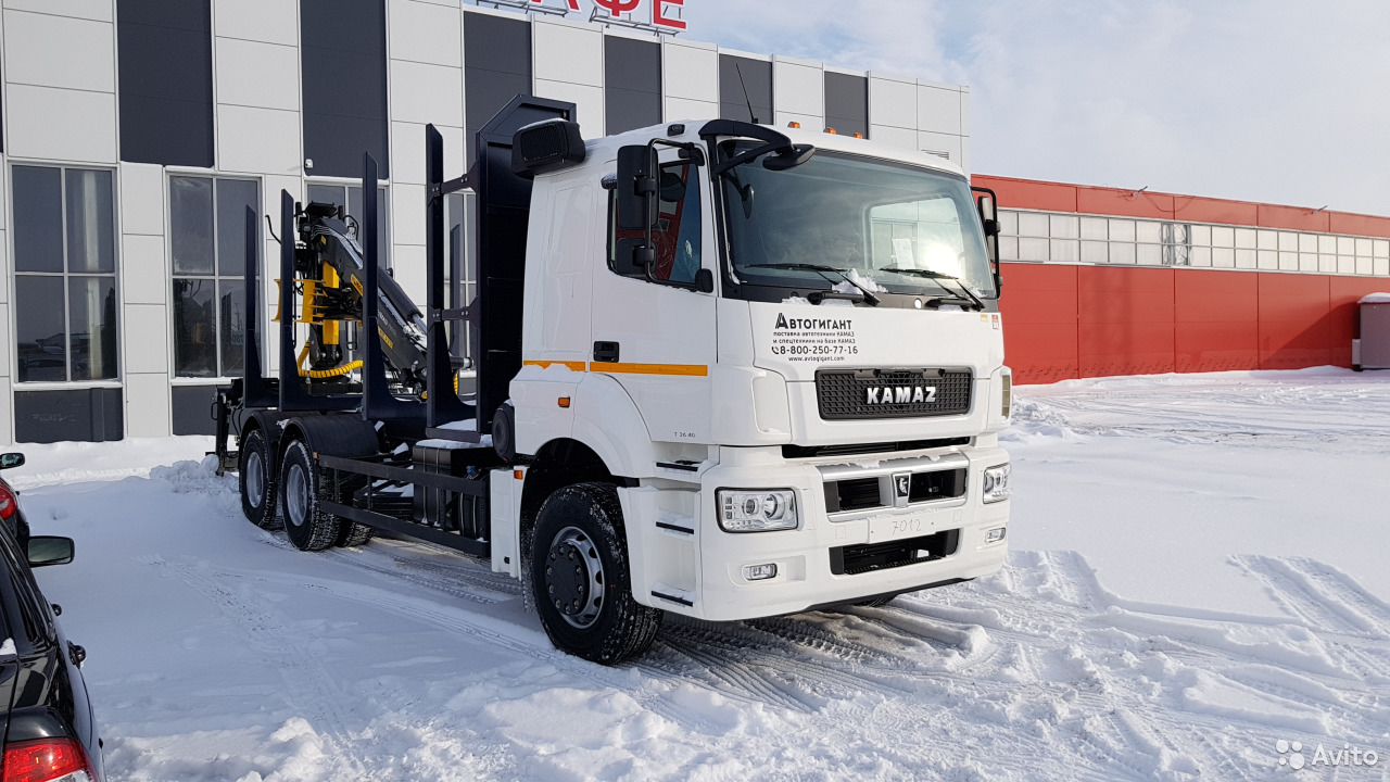 Сортиментовоз КамАЗ 65207