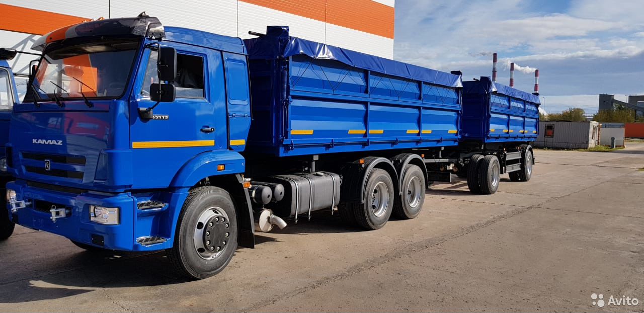 Зерновоз КамАЗ 65115