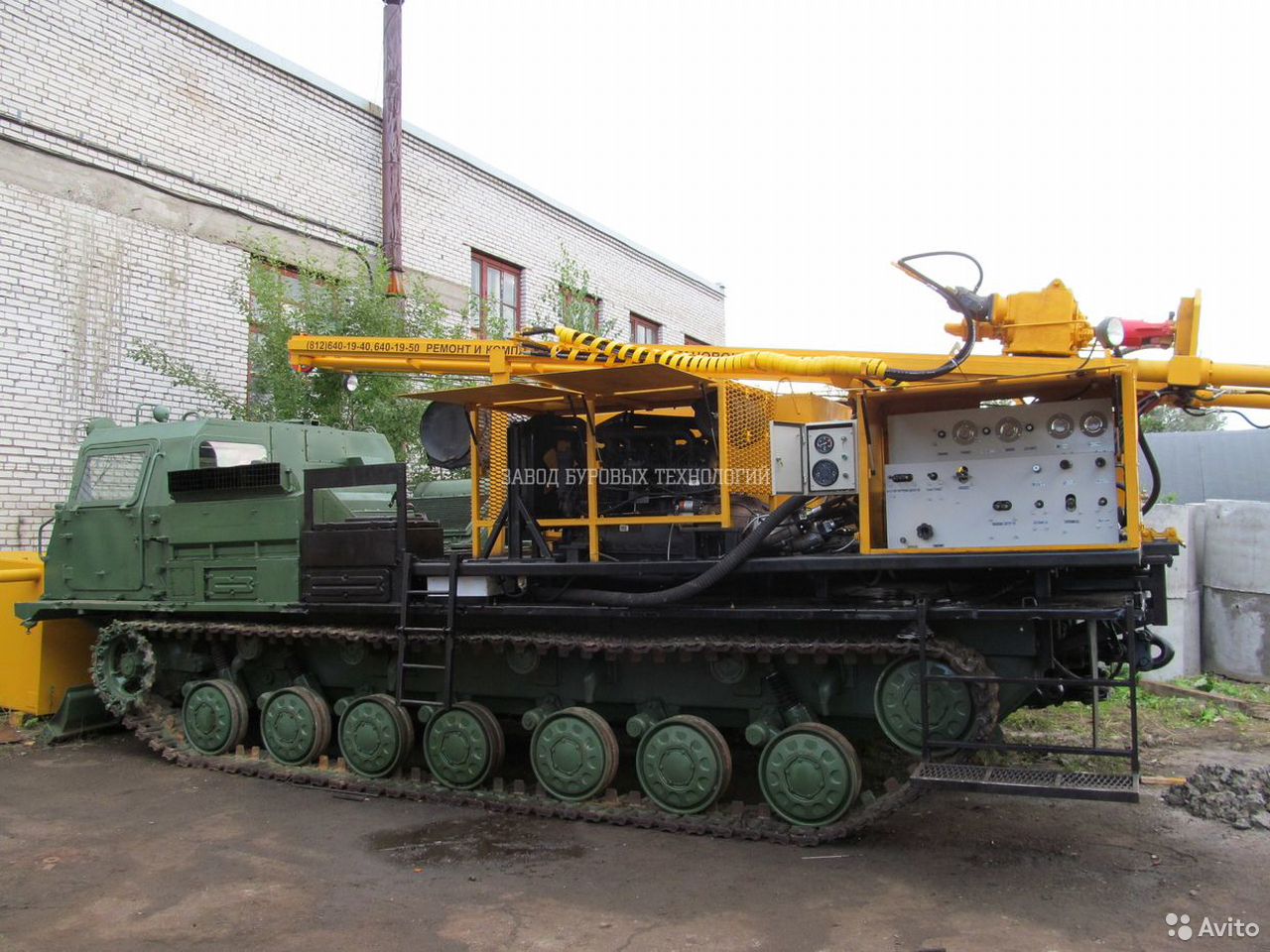Мобильная буровая установка ОЗБТ им. В.В. Воровского УРБ-2А2