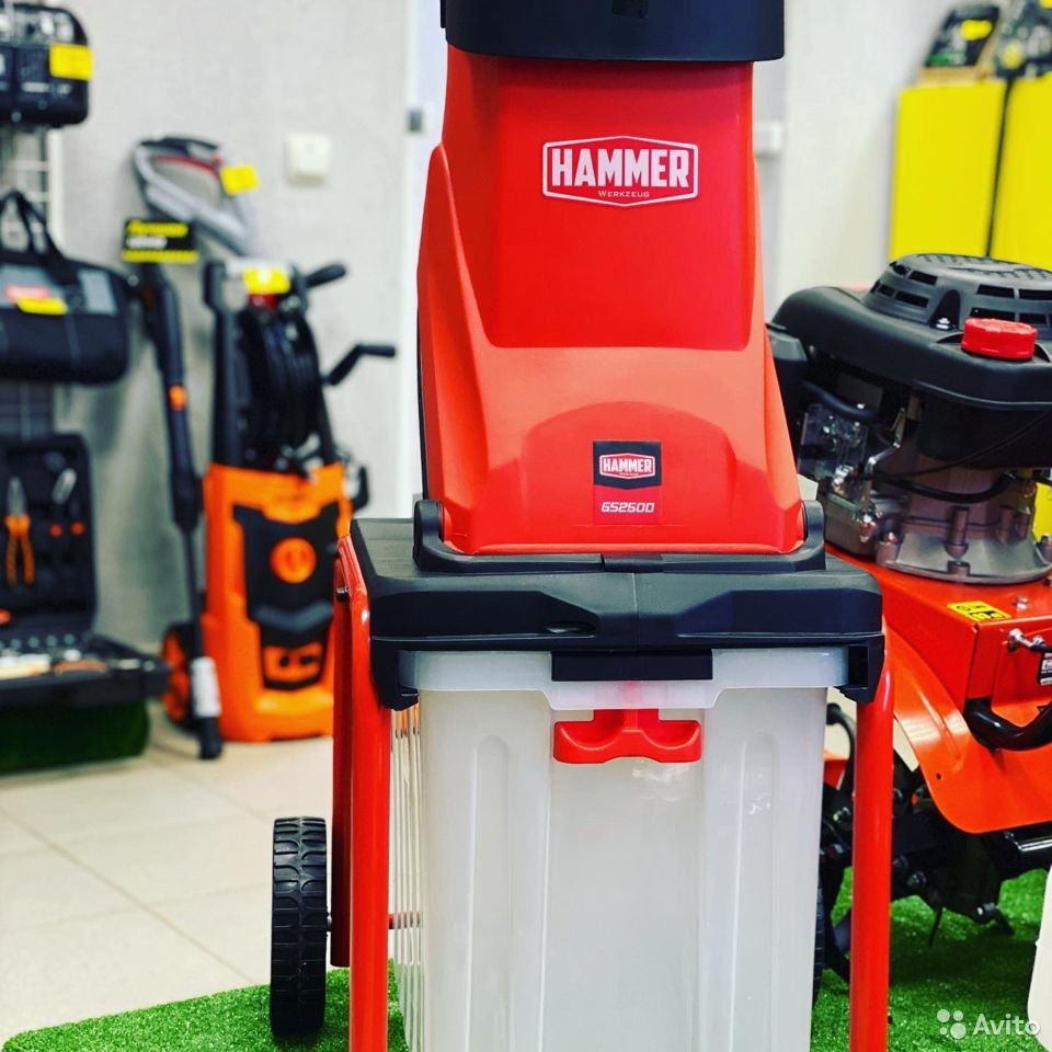 Измельчитель веток Hammer GS2500
