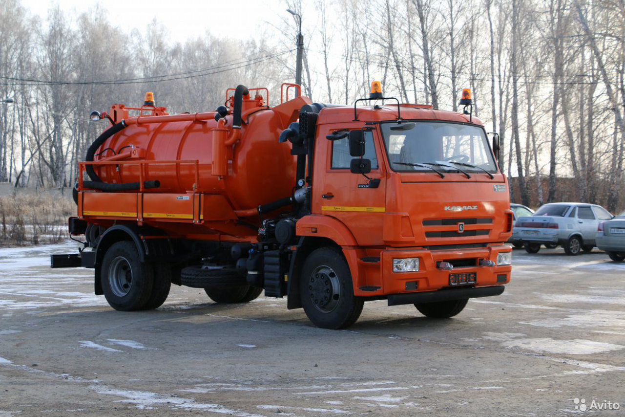 Илосос МВС-7,5М на шасси КамАЗ 43253