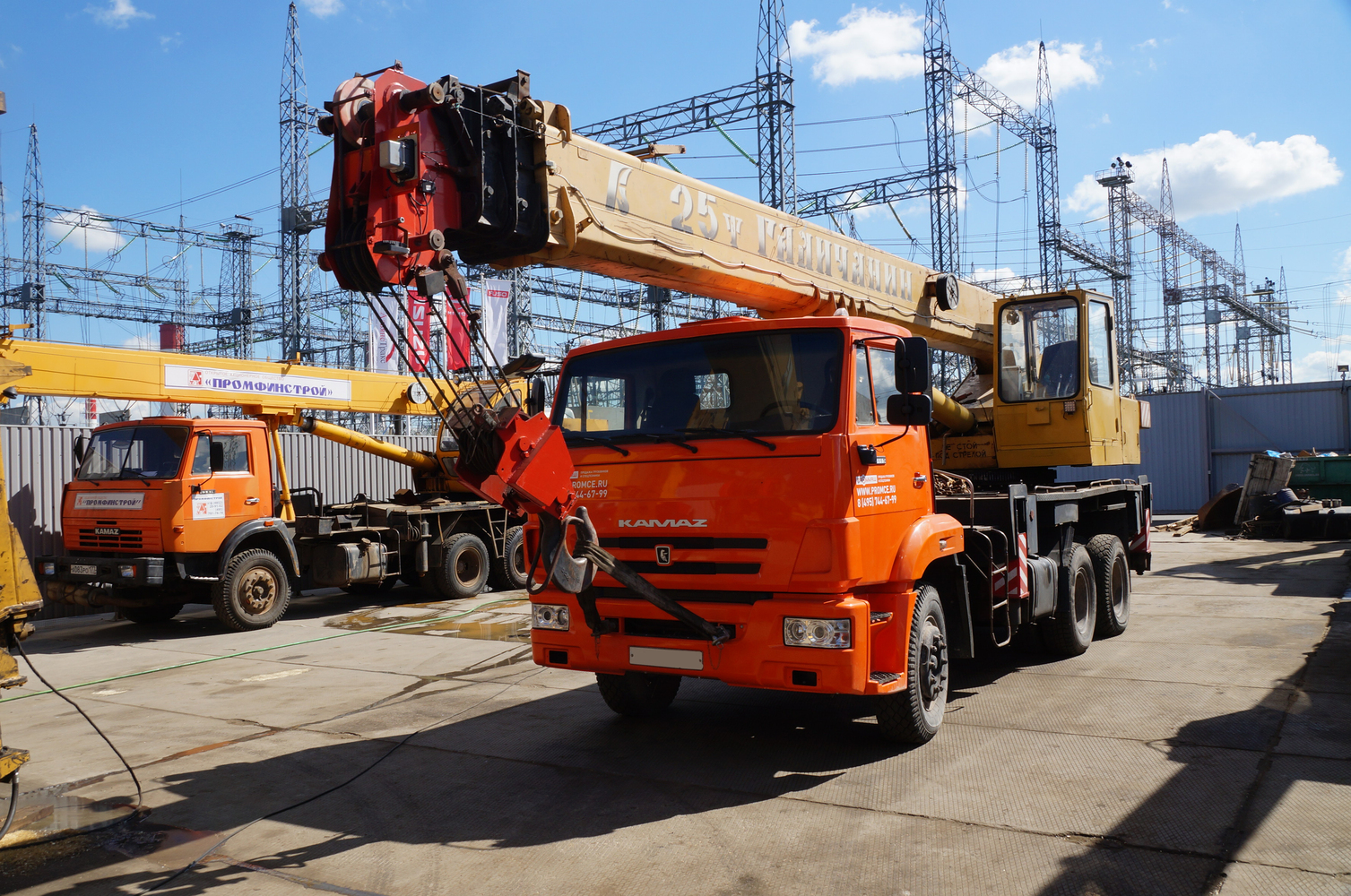 Автокран Галичанин КС-55713-1В на шасси КамАЗ 65115