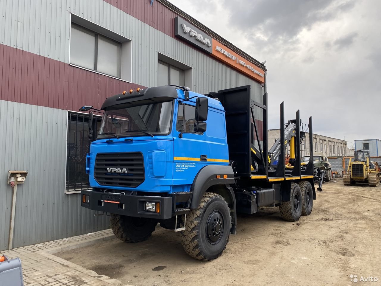 Сортиментовоз Урал 4320