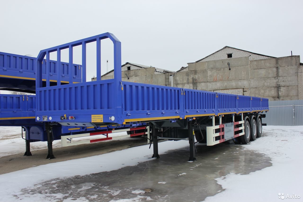 Бортовой полуприцеп AMUR LYR9600JS