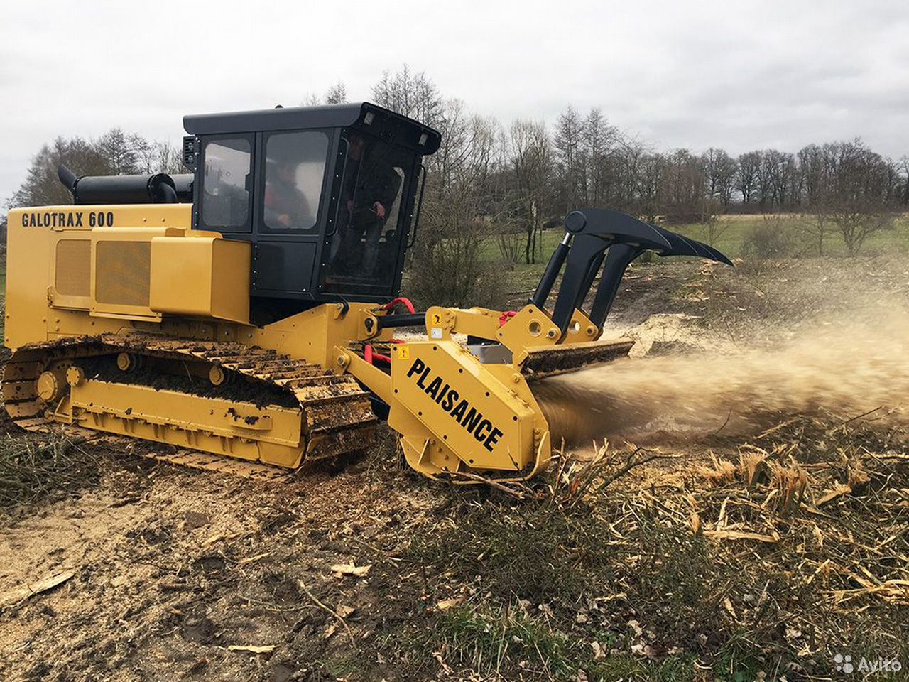 Мульчер Plaisance Galotrax GX300