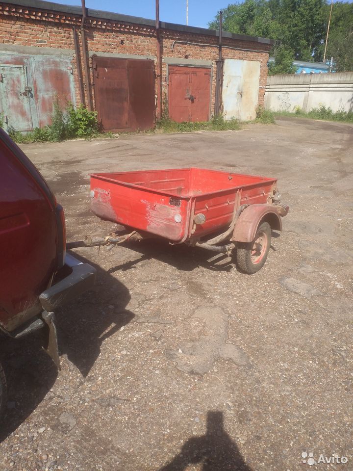 Легковой бортовой прицеп ВМЗ