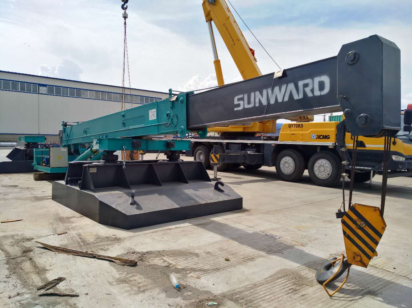 Сваевдавливающая установка Sunward ZYJ360