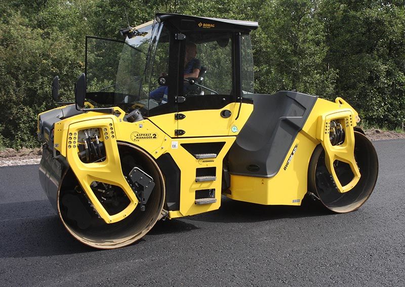 Двухвальцовый каток Bomag