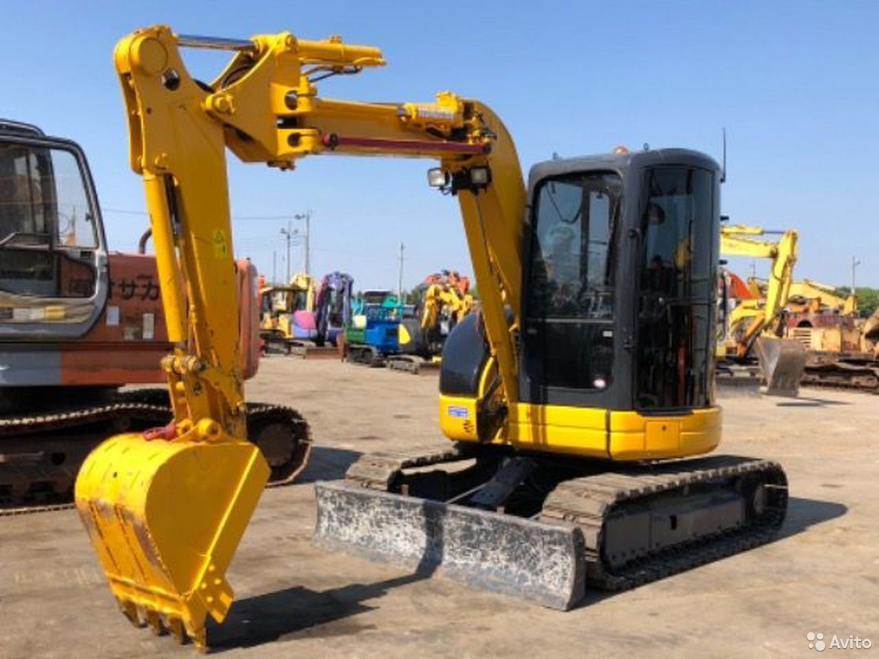 Мини-экскаватор Komatsu PC58UU-3