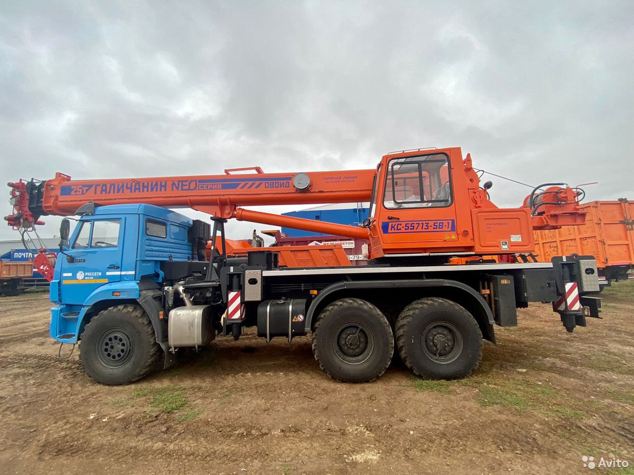 Автокран Галичанин КС-55713-3В-1 NEO на шасси КамАЗ 43118