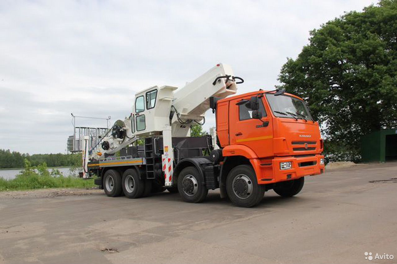 Автовышка КамАЗ 6540 с АГП Hansin HS500