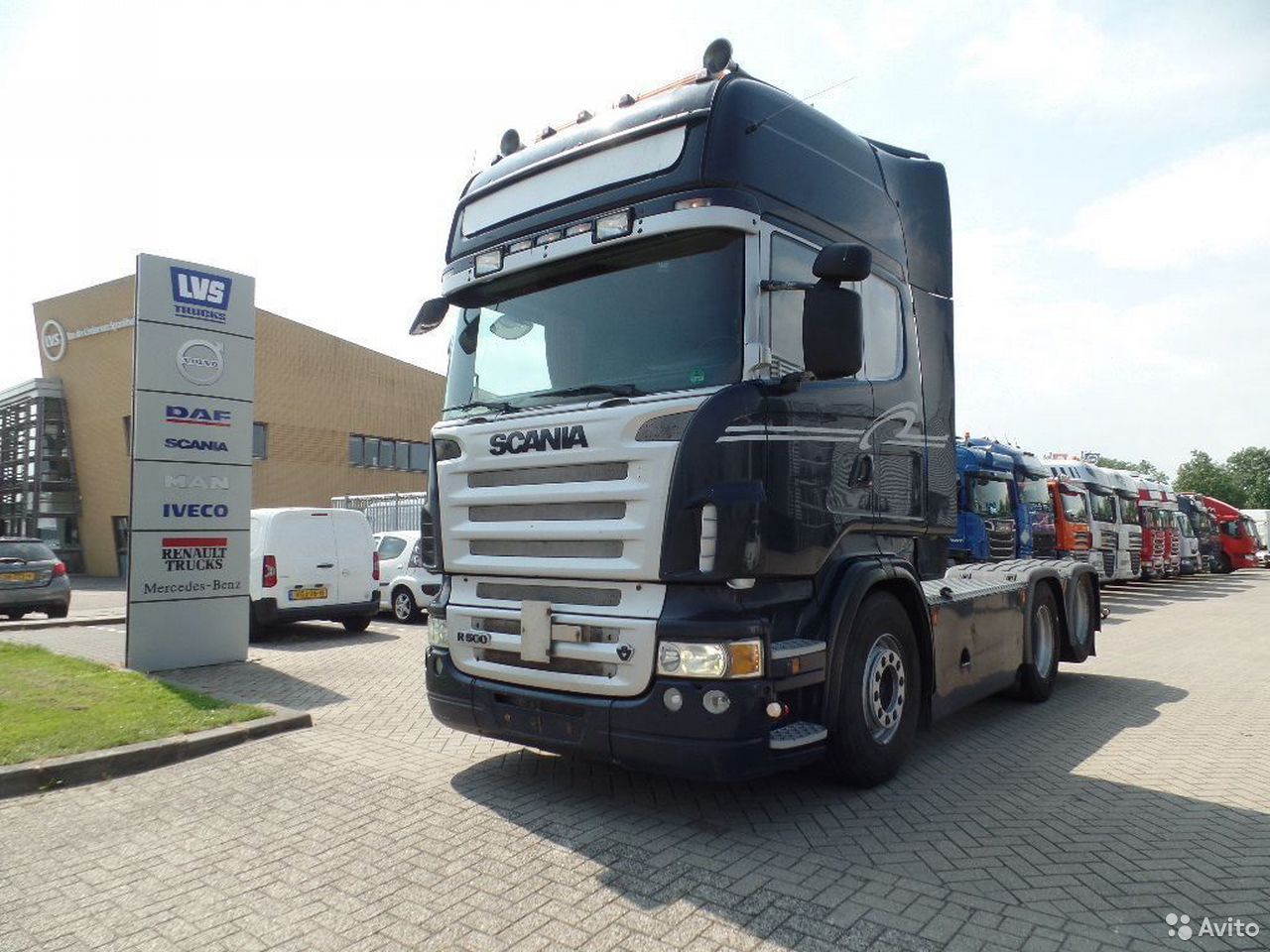 Седельный тягач Scania R500 V8 / Topline /Boogie - Euro4