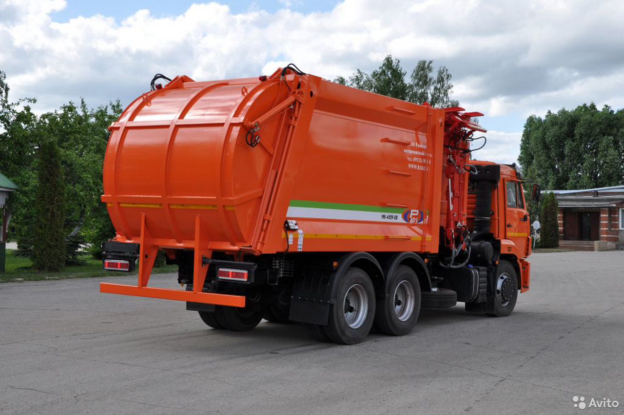 Мусоровоз РАРЗ МК-4555-08 на шасси КамАЗ 65115-3081-48