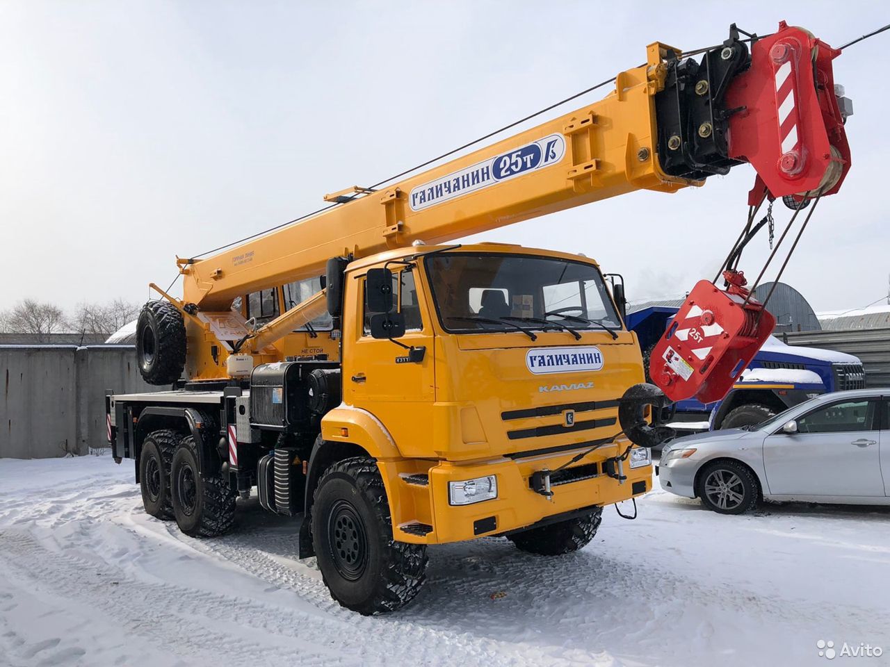 Автокран Галичанин КС-55713-5В NEO на шасси КамАЗ 43118