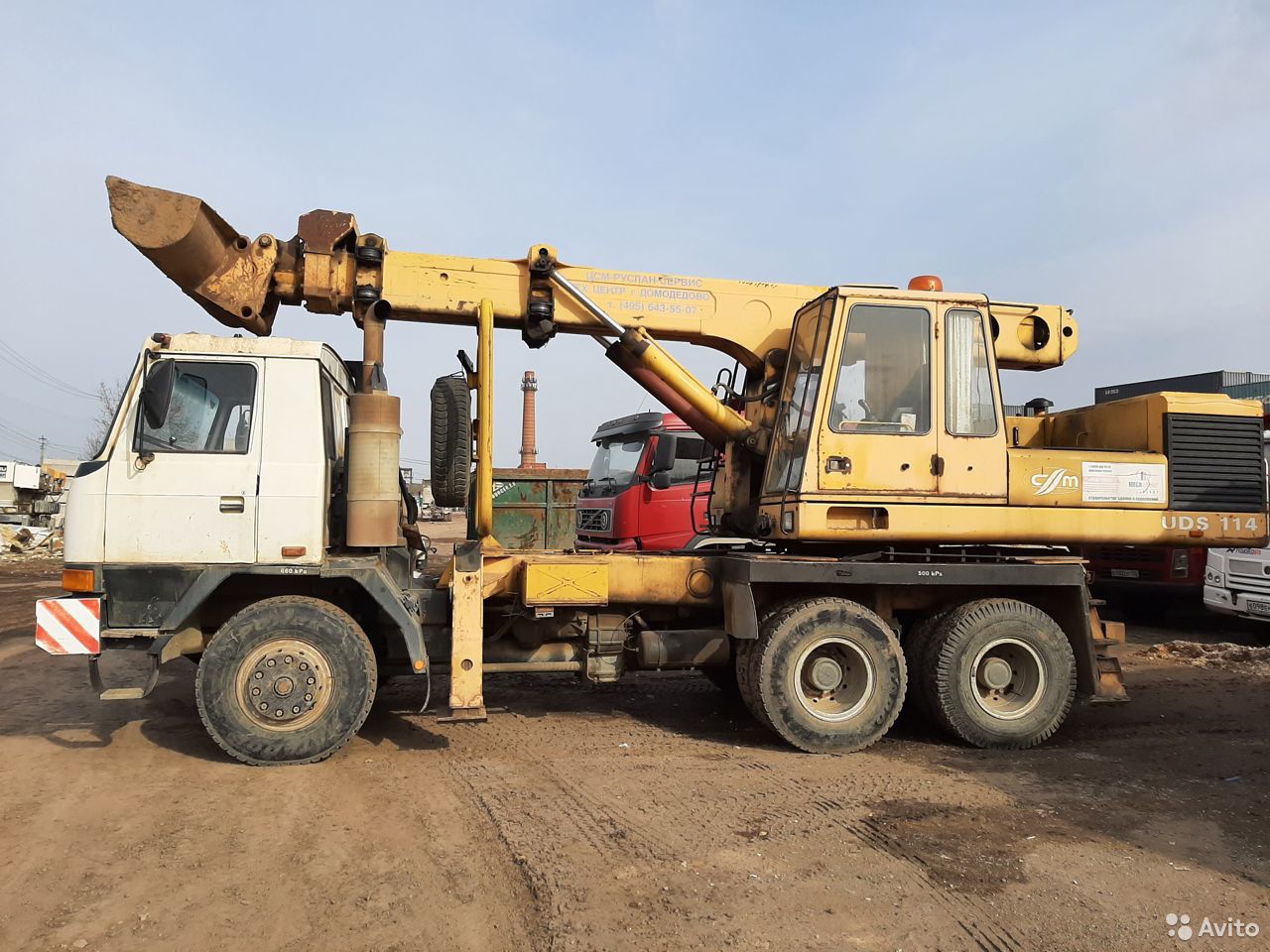 Экскаватор-планировщик Tatra UDS-114