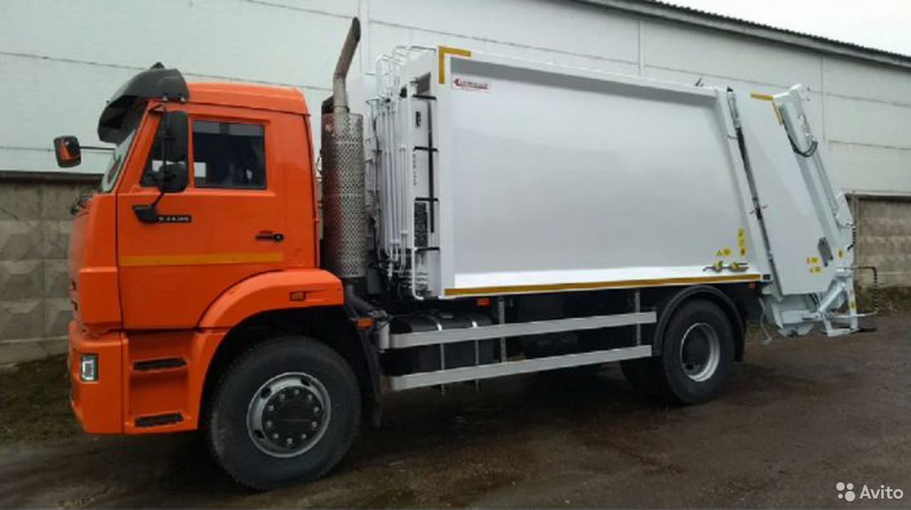 Мусоровоз Katmerciler KAT-16S на шасси КамАЗ 53605-773950-48