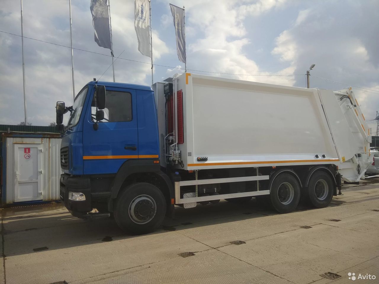 Мусоровоз Katmerciler KAT-21S на шасси МАЗ 6312С3