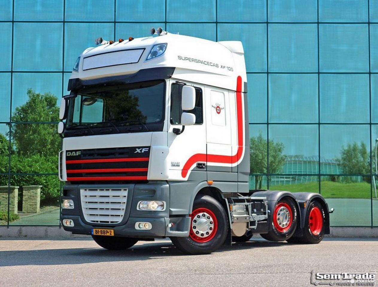 Седельный тягач DAF XF 105.460