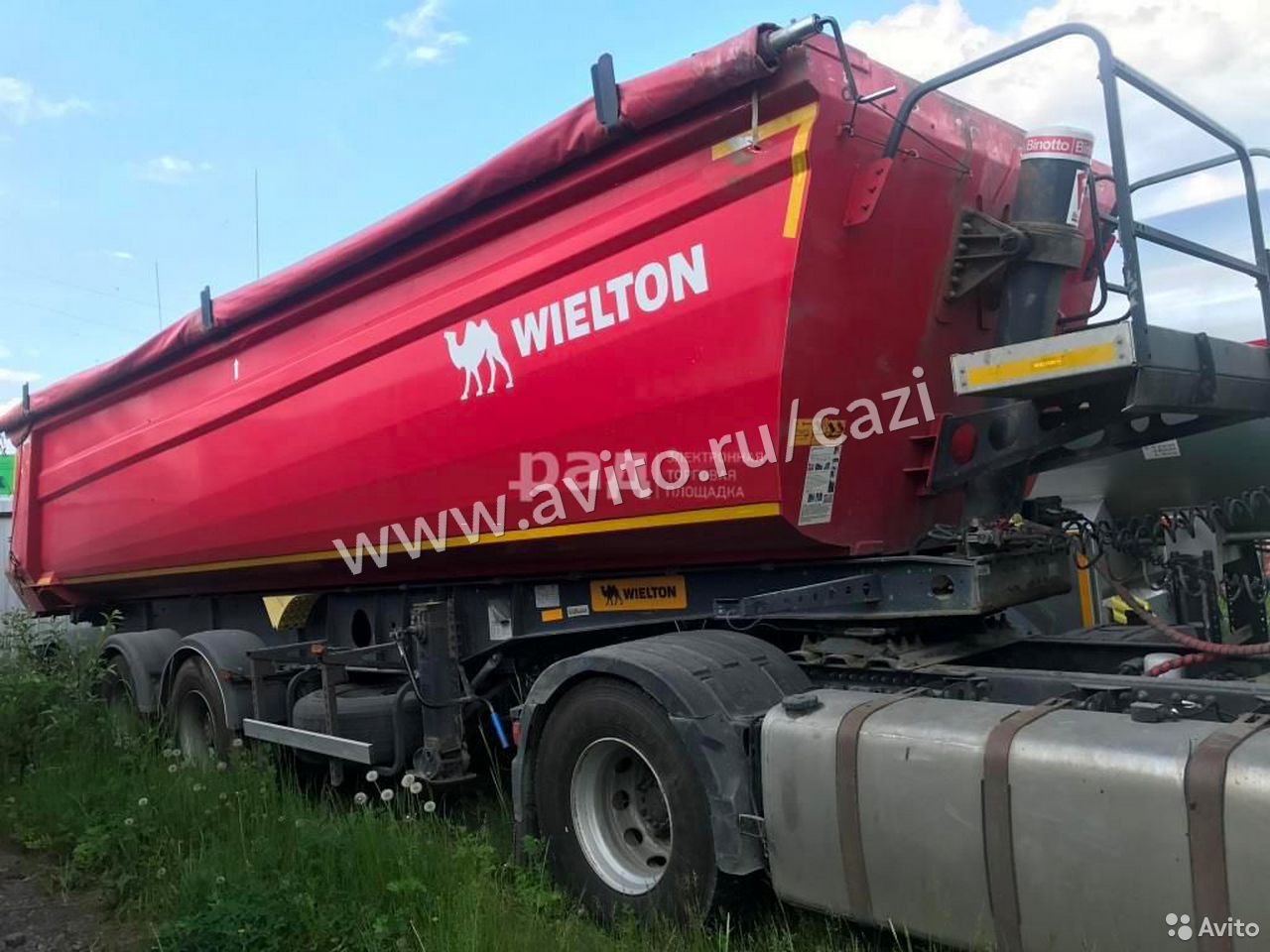 Самосвальный полуприцеп Wielton NW 3